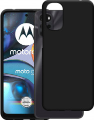 Чехол силиконовый для Motorola G22 (черный)