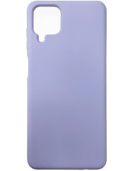 Чехол Silicone Case Samsung A12 (лавандовый))