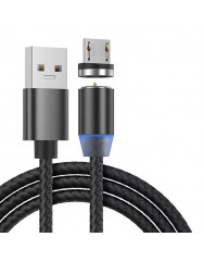 Магнітний кабель Havit HV-6162 Micro USB (чорний)