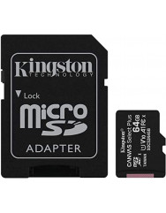Карта памяти Kingston Canvas Select Plus A1 micro SD 64gb (10cl) + адаптер