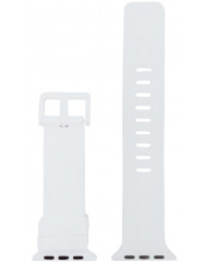 Ремешок Apple Watch 42mm/44mm SPORT BAND stripes (White)