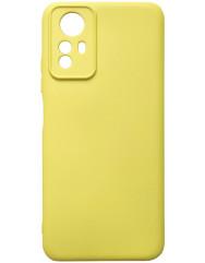 Чехол Silicone Case Xiaomi Redmi Note 12s (желтый)
