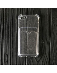 Чехол CARD CASE SAFE BRILIANT iPhone 7/8 (прозрачный)