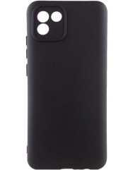 Чехол Silicone Case Samsung Galaxy A03 (черный)