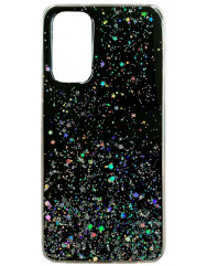 Чехол TPU Glitter Star Xiaomi Redmi Note 11/11s (черный)