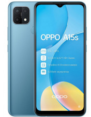 OPPO A15s 4/64GB (Mystery Blue) EU - Міжнародна версія