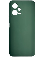 Чехол Silicone Case Poco X5 (темно-зеленый)
