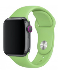 Ремешок силиконовый для Apple Watch 38/40mm (фисташковый)