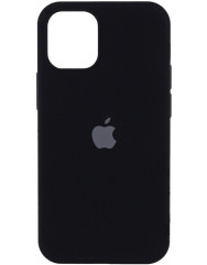 Чехол Silicone Case iPhone 12 Pro Max (черный)