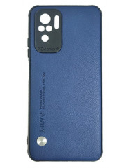 Чехол X-Level Leather Case Xiaomi Redmi Note 10 (Blue)