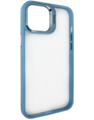 Crystal Case + Lens Set iPhone 15 Pro Max Blue