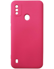Чохол Silicone Case ZTE Blade A51 (рожевий)