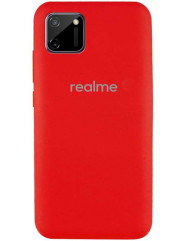 Чехол Silicone Case realme c11 (красный)