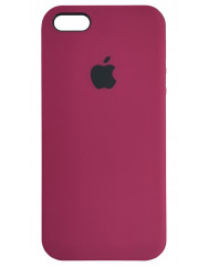 Чохол Silicone Case Iphone 5/5s/SE (бордовий)