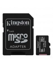 Карта пам'яті Kingston micro SDHC UHS-I 100R A1 32gb (10cl) + адаптер