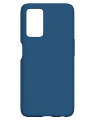 Чехол Silicone Case Oppo A76/A96 (темно-синий)