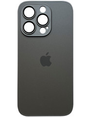 Silicone Case 9D-Glass Box iPhone 11 Pro Max (Titanium Grey)