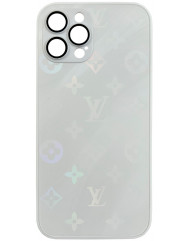 Glass Case  LV  iPhone 12 Pro Max (Pearly White)