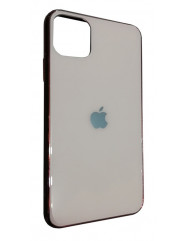 Чохол Glass Case Apple iPhone 11 Pro Max (світло-рожевий)
