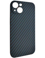 Чохол Carbon MagSafe  iPhone 13 (Blue)