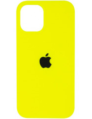 Чехол Silicone Case iPhone 12 Mini (желтый)