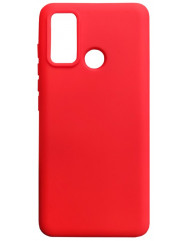 Чехол Silicone Case Motorola G60 (красный)