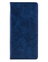 Книга Business Leather Xiaomi Redmi Note 10 Pro (синій)