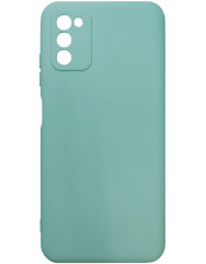 Чехол Silicone Case Samsung Galaxy A03s (бирюзовый)