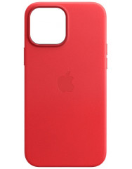 Чехол Leather Case iPhone 12/12 Pro (Crimson)