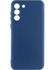 Чохол Silicone Case Samsung Galaxy S21 FE (темно-синій)