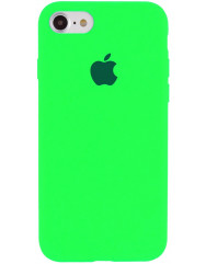 Чехол Silicone Case iPhone 6/6s (зеленый неон)