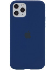 Чехол Silicone Case Iphone 11 Pro (синий)