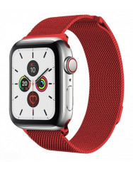 Ремешок Milanese для Apple Watch 38/40mm (Red)