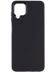 TPU чохол Bonbon Metal Style для Samsung Galaxy A12 (Black)