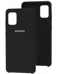 Чехол Silky Samsung Galaxy A31 (черный)