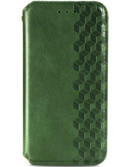 Книга GETMAN Cubic Samsung Galaxy M33 (Зеленый)