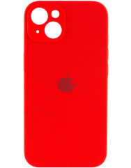 Чехол Silicone Case Separate Camera iPhone 13 (красный)