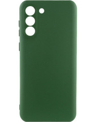 Чехол Silicone Case Samsung Galaxy S22 Plus (темно-зеленый)