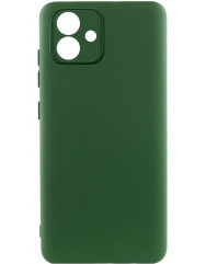 Чехол Silicone Case Samsung Galaxy A04 (темно-зеленый)