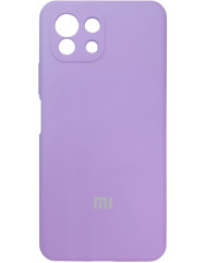 Чохол Silicone Case Xiaomi Mi 11 Lite (лавандовий)