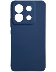 Чехол Silicone Case Xiaomi Note 13 Pro 5G/Poco X6 (темно-синий)