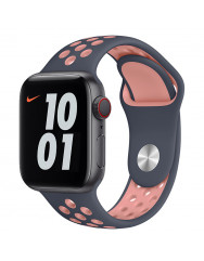 Ремінець Sport Nike+ для Apple Watch 38/40mm (Blue/Pink)
