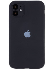 Чохол Silicone Case Separate Camera iPhone 12 (чорний)