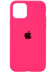 Чохол Silicone Case iPhone 12 Pro Max (яскраво-рожевий)