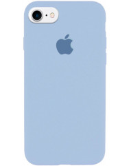 Чехол Silicone Case iPhone 7/8/SE 2020 (светло-голубой)
