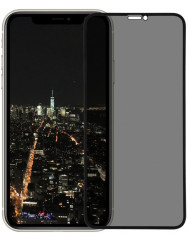 Стекло Apple iPhone XS Antispy (5D Black)