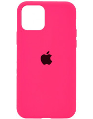 Чехол Silicone Case iPhone 12/12 Pro (Bright Pink)