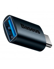 Адаптер Baseus Ingenuity Mini OTG USB 3.1 ZJJQ000003 Blue