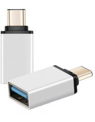 Адаптер Type-C to USB OTG 2.4A (Silver)