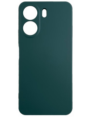 Чехол Silicone Case Xiaomi Redmi 13C (темно-зеленый)